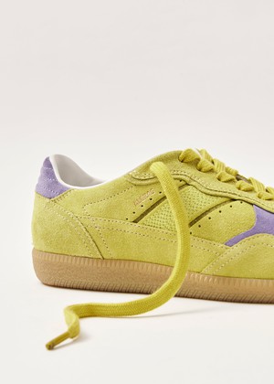 Tb.490 Rife Acid Green Leather Sneakers from Alohas