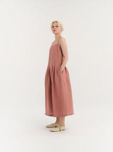 Sarah Pleated Dress via AmourLinen