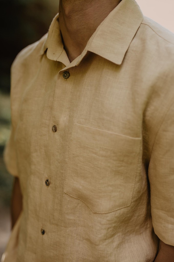 MAGNUS shirt in Mustard from AmourLinen