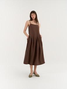 Sarah Pleated Dress via AmourLinen