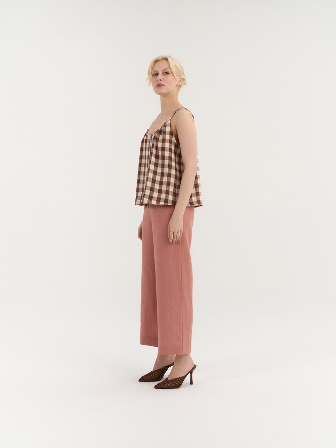 Maris Button Top from AmourLinen