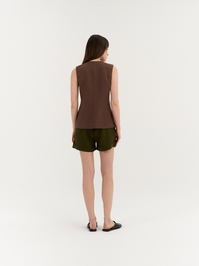 Blanca Wrap Top from AmourLinen