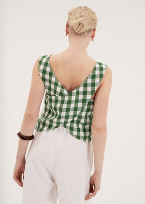 Ella Pinafore Top from AmourLinen