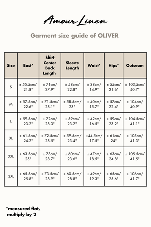 Oliver linen loungewear set in Charcoal from AmourLinen Oliver linen loungewear set in Charcoal from AmourLinen