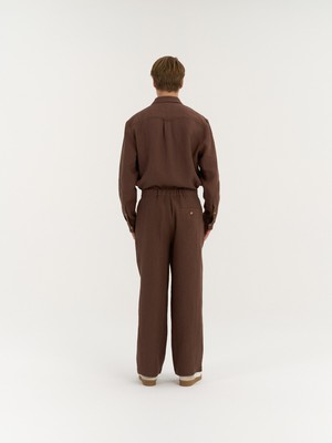 Enzo Pleated Pants from AmourLinen