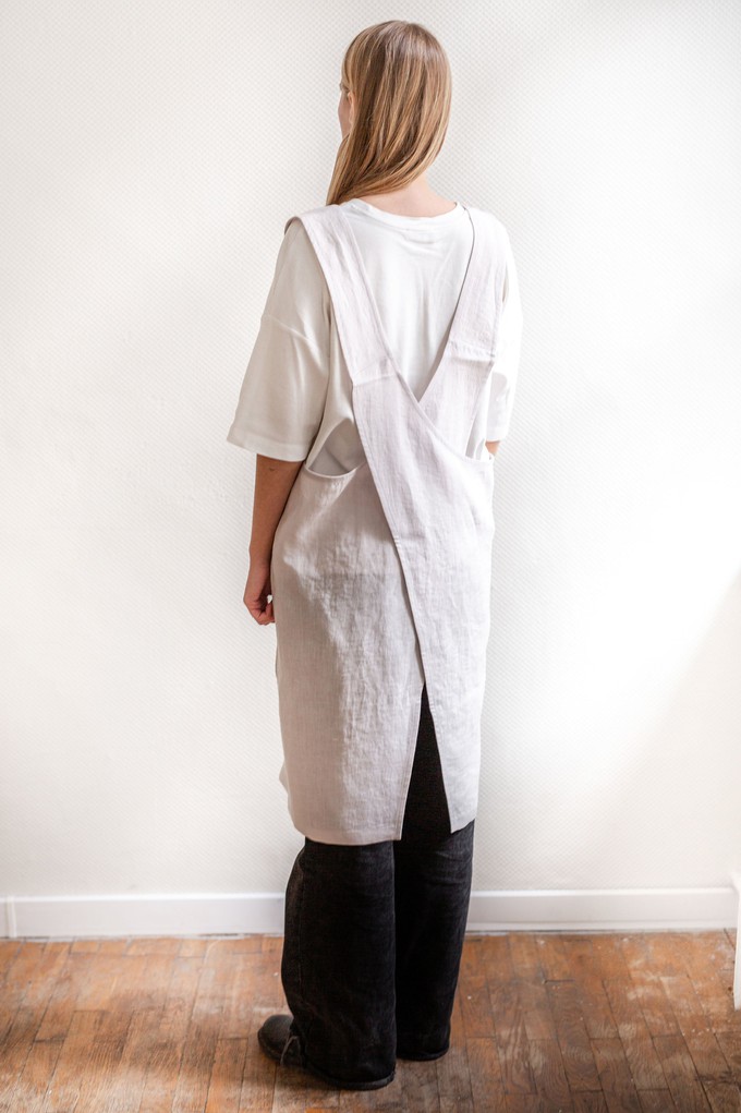 Pinafore linen apron from AmourLinen