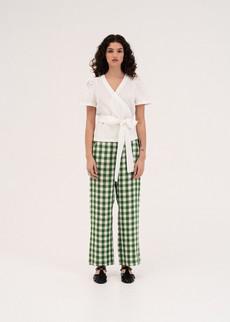 Elisa Wrap Top via AmourLinen