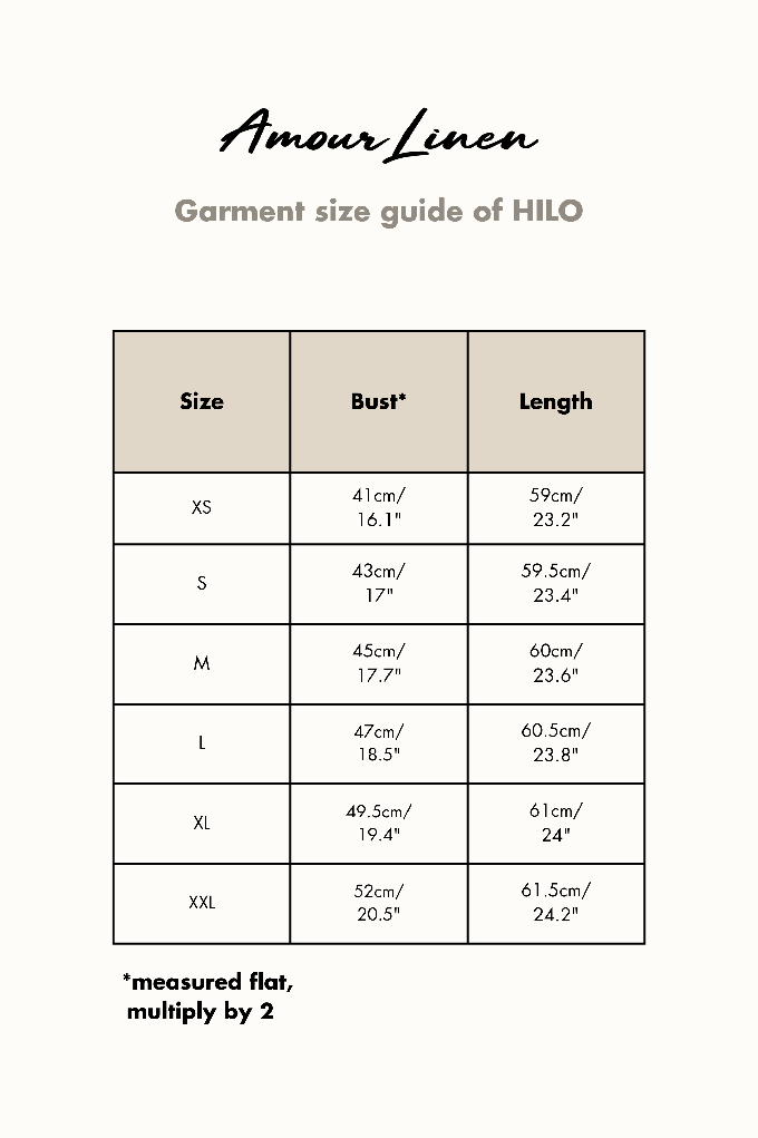 HILO top in Mocha Gingham from AmourLinen