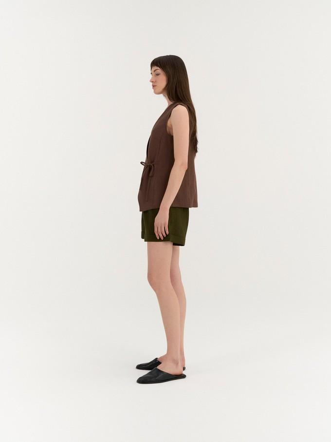 Blanca Wrap Top from AmourLinen