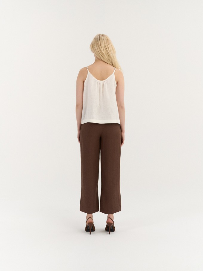 Maris Button Top from AmourLinen