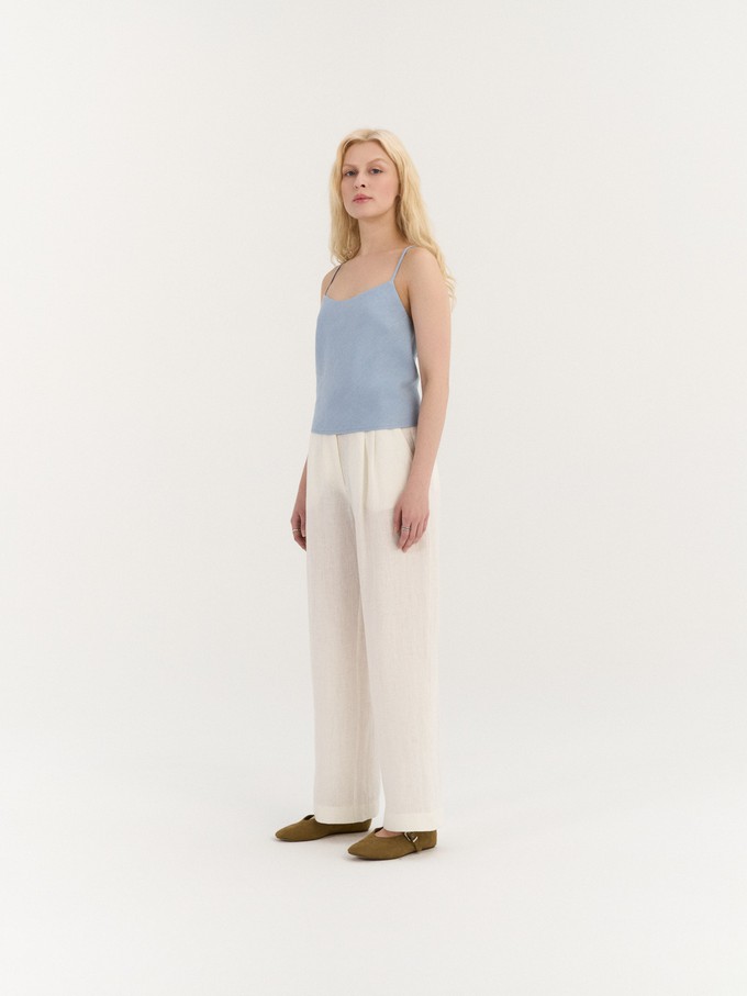 Ava Lace-Back Top from AmourLinen