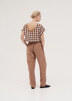 Malmo Straight Pants from AmourLinen