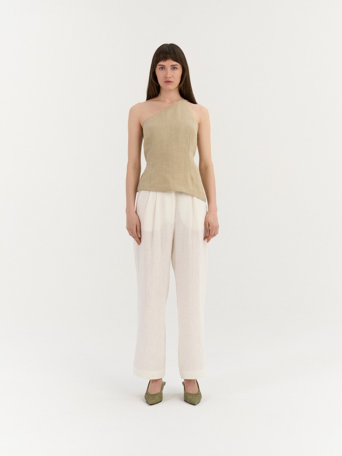 Nina One-Shoulder Top from AmourLinen