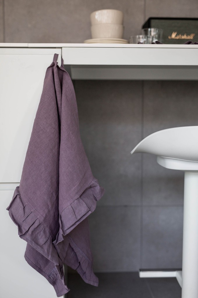 RUFFLED TOWEL | ARCHIVE SALE from AmourLinen