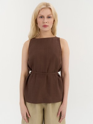 Serena Tie Top from AmourLinen