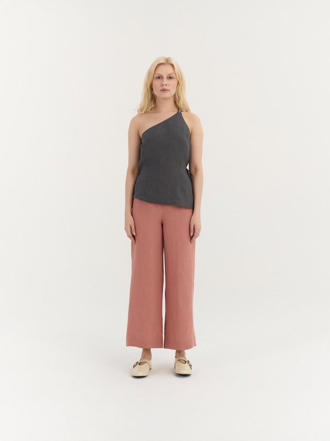 Nina One-Shoulder Top from AmourLinen
