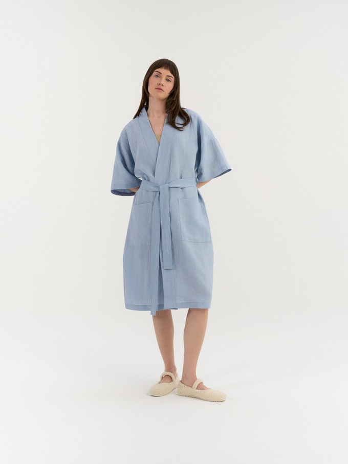 Midnight Bathrobe from AmourLinen