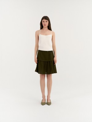 Ravena Gathered Skirt from AmourLinen