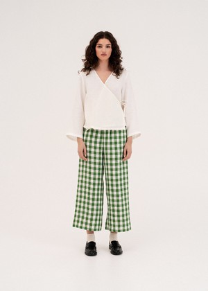 Adele Wrap Top from AmourLinen