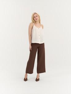 Maris Button Top via AmourLinen