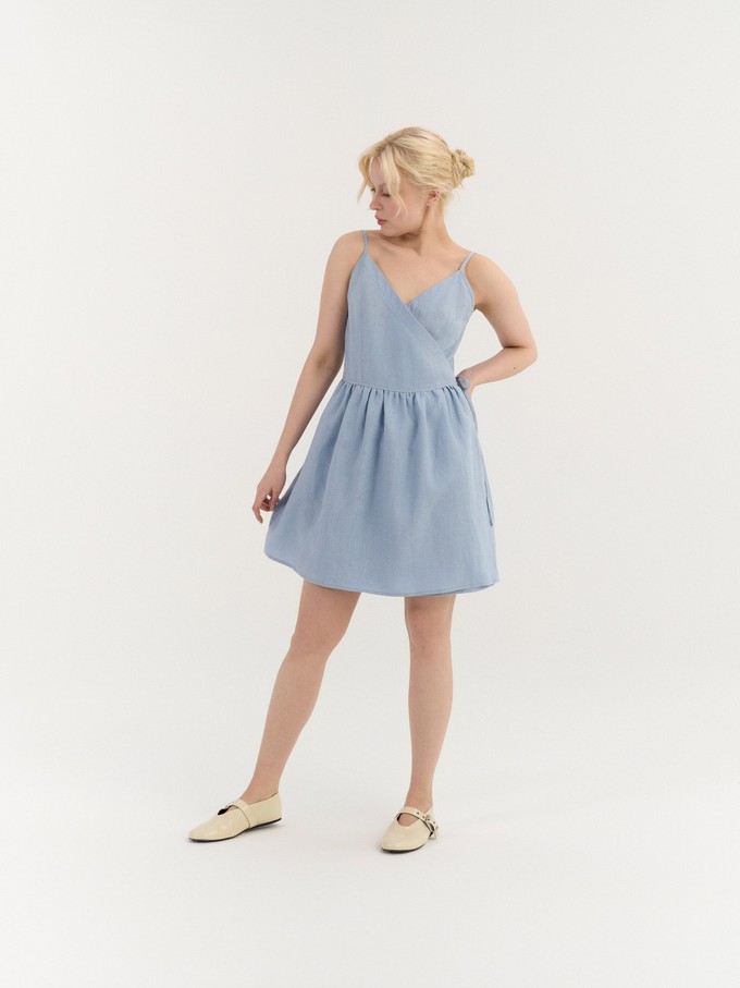 Luna Wrap Dress from AmourLinen