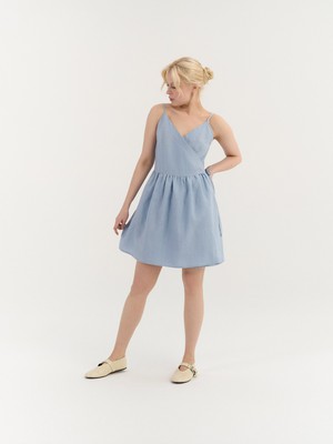 Luna Wrap Dress from AmourLinen