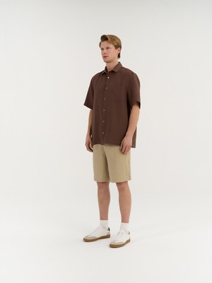 Marco Pleated Shorts from AmourLinen