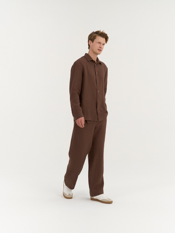 Enzo Pleated Pants from AmourLinen