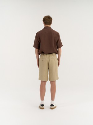 Marco Pleated Shorts from AmourLinen
