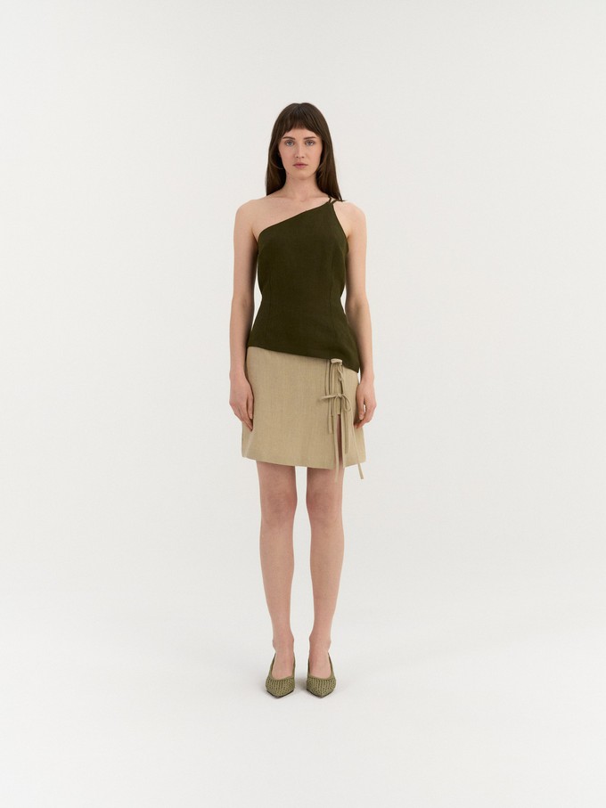 Nina One-Shoulder Top from AmourLinen