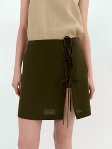 Manon Skirt with Ties via AmourLinen