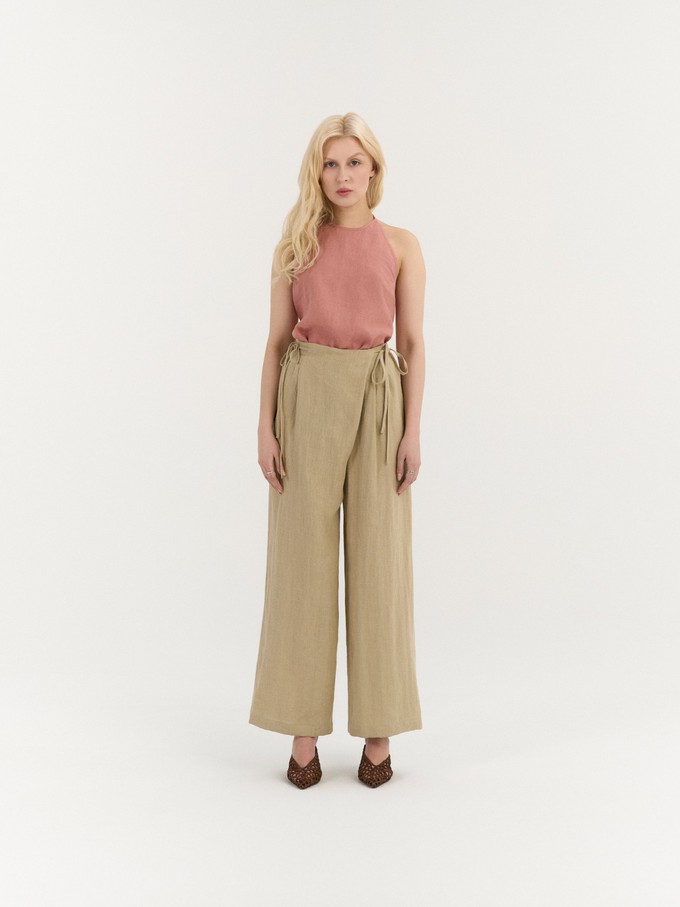 Gaia Tie Pants from AmourLinen
