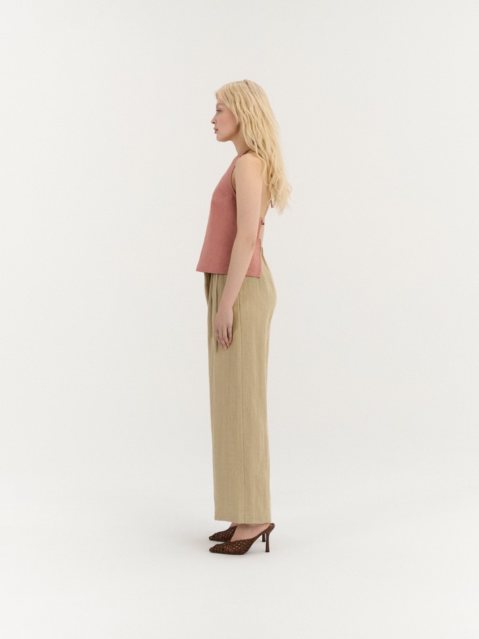 Gaia Tie Pants from AmourLinen