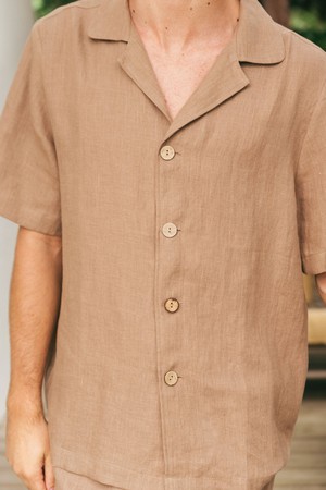Loungewear set ASPEN in Rosy Brown from AmourLinen