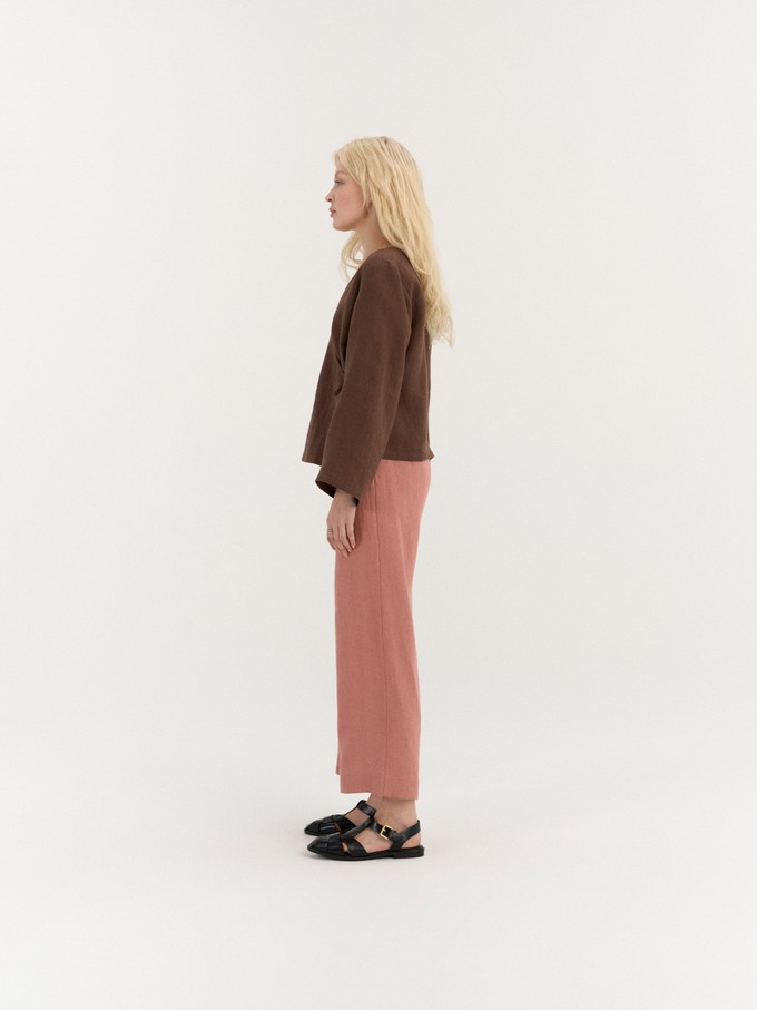 Adele Wrap Top from AmourLinen