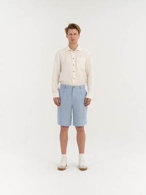 Marco Pleated Shorts from AmourLinen