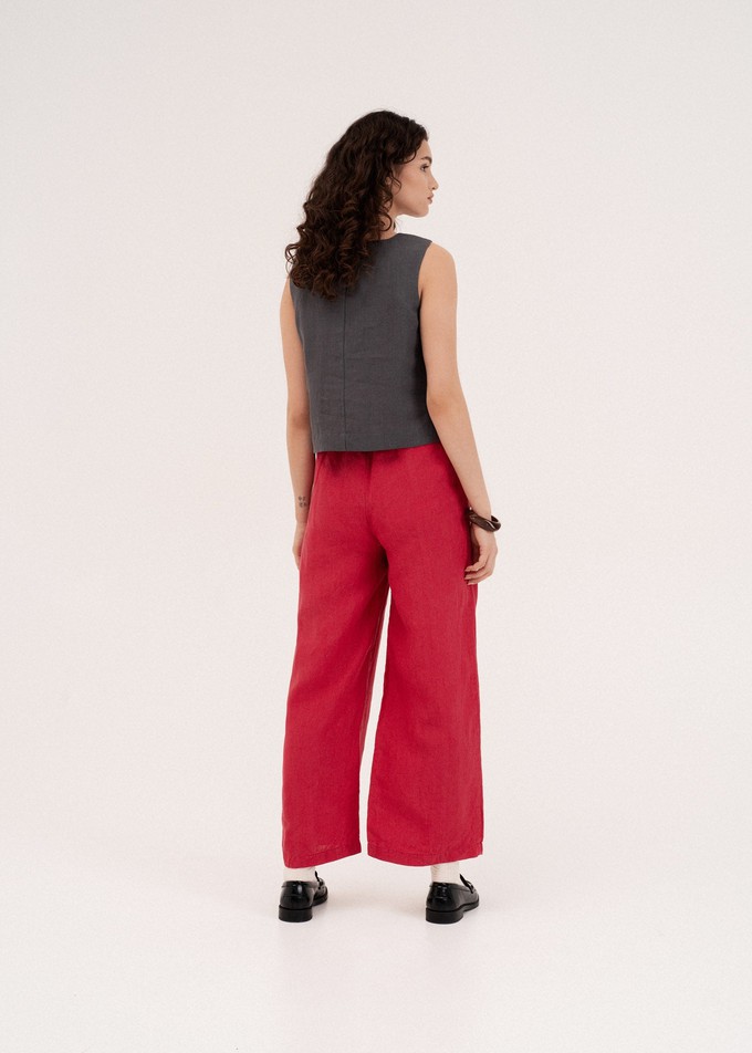 Lydia Classic Wide Pants from AmourLinen