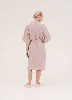 Midnight Bathrobe from AmourLinen