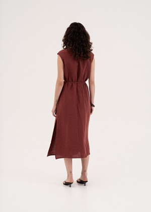 Aurora mid length dress from AmourLinen