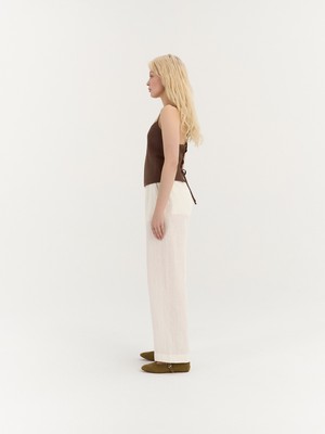 Ava Lace-Back Top from AmourLinen