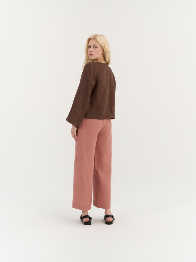 Adele Wrap Top from AmourLinen