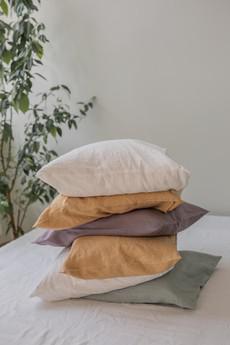 Linen DECO pillowcase via AmourLinen