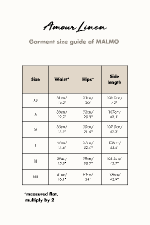 Linen pants Malmo in Cream | sale from AmourLinen