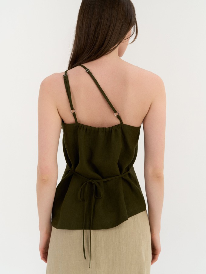 Nina One-Shoulder Top from AmourLinen