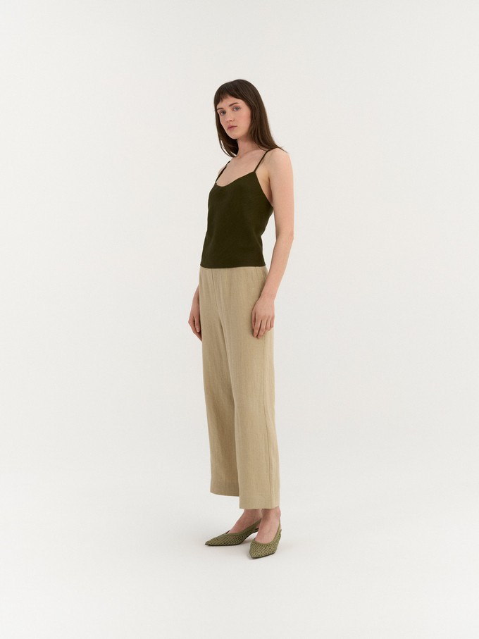 Ava Lace-Back Top from AmourLinen