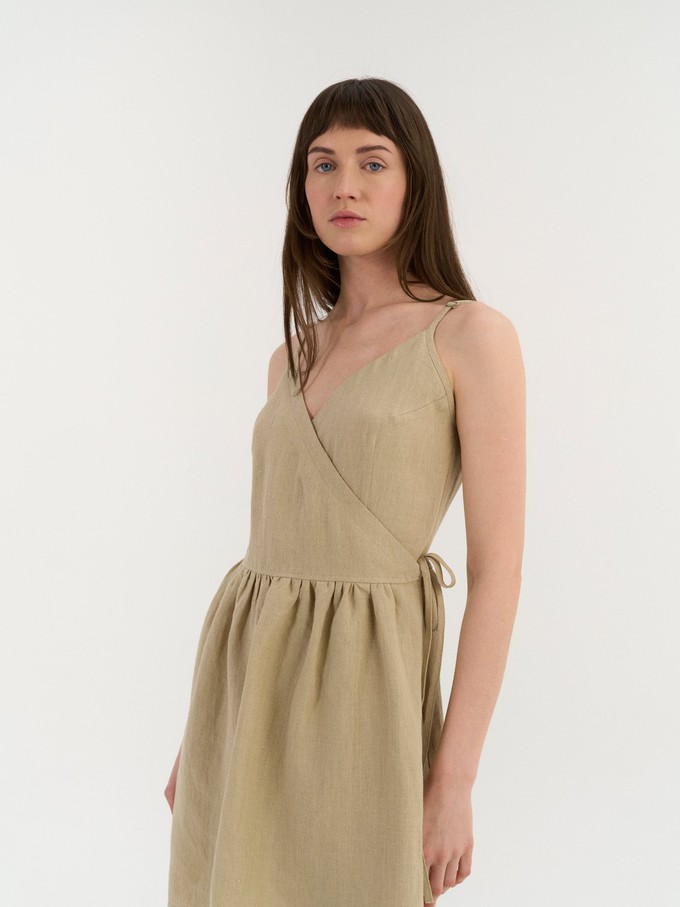 Luna Wrap Dress from AmourLinen