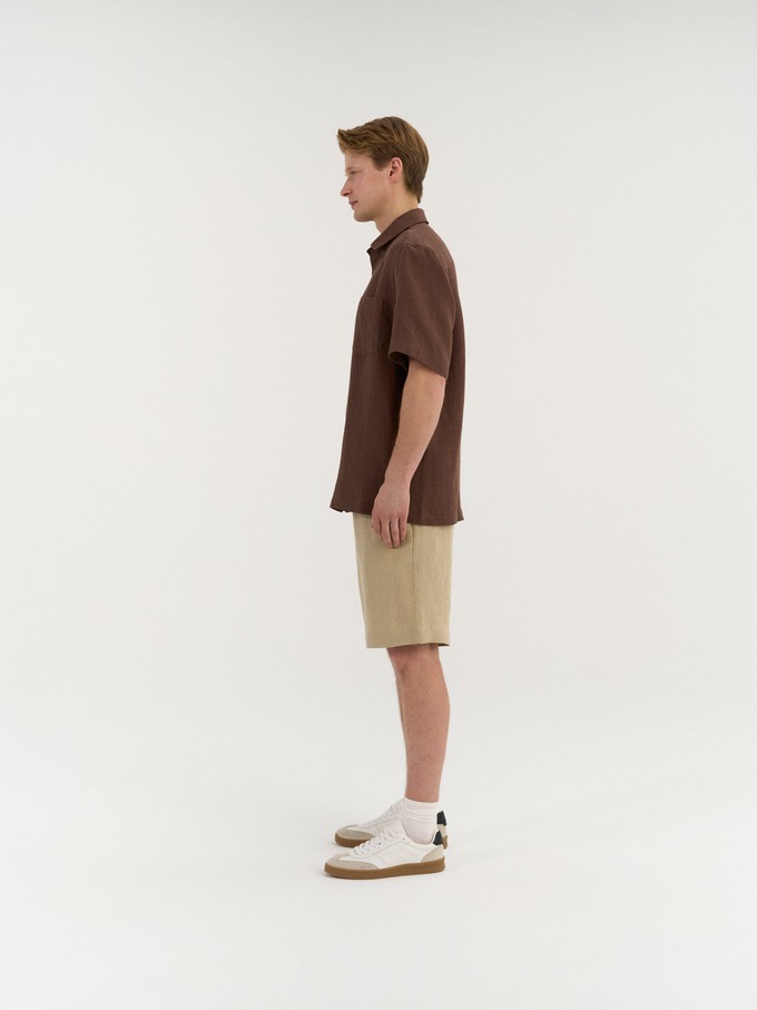 Marco Pleated Shorts from AmourLinen