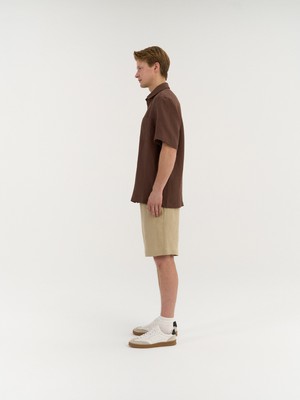 Marco Pleated Shorts from AmourLinen