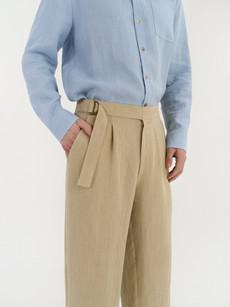Enzo Pleated Pants via AmourLinen