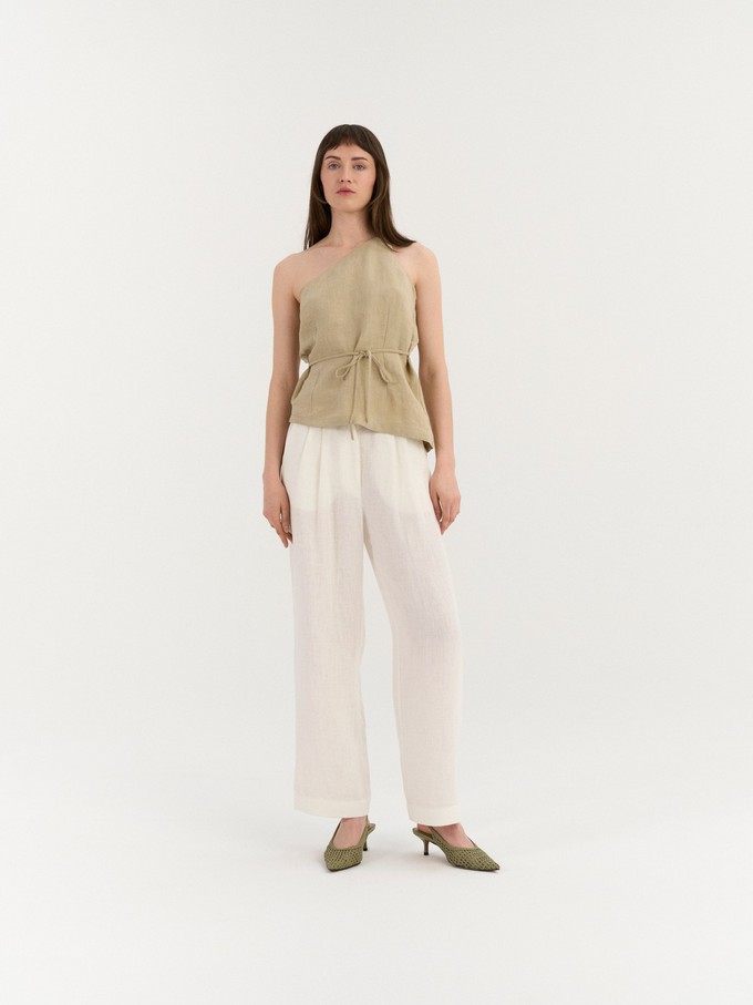 Nina One-Shoulder Top from AmourLinen